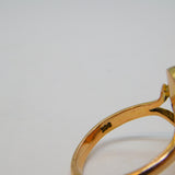 George IV 15ct Gold Mourning Gentleman Cameo Signet Ring Antique c1830