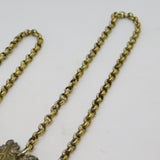 George III Sterling Silver Gilt Port & Sherry Decanter Label Pair Antique 1814 Birmingham