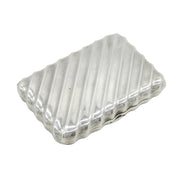 Victorian Sterling Silver Decorative Cigarette Case Antique 1887 Birmingham