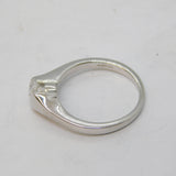 18ct White Gold & 0.25ct Brilliant Cut Diamond Engagement or Dress Ring Vintage