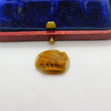 Pair of "Birds" Roman Intaglio Grand Tour Agate Hardstone Cameo Antique Georgian