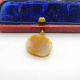Pair of "Birds" Roman Intaglio Grand Tour Agate Hardstone Cameo Antique Georgian