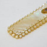 18th Century French Mother of Pearl, Gold, Enamel Needle Case Etui Antique c1790