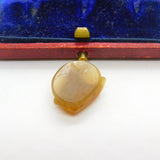 Pair of "Rabbits" Roman Intaglio Grand Tour Agate Hardstone Cameo Antique Georgian