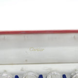Cartier Boxed Set of Eight Sterling Silver Pepper Pots or Shakers Vintage c1970