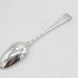 Irish George III Sterling Silver Crested Tablespoon Antique 1769 Dublin Michael Keating
