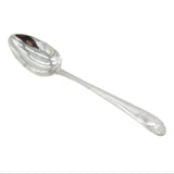 Irish George III Sterling Silver Crested Serving Spoon Antique 1794 Dublin John Osbourne