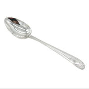 Irish George III Sterling Silver Crested Serving Spoon Antique 1794 Dublin John Osbourne