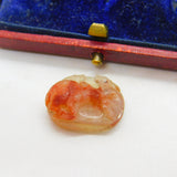 Pair of "Rabbits" Roman Intaglio Grand Tour Agate Hardstone Cameo Antique Georgian c1800