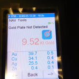 Victorian 9ct Gold Mounted Painted Regency Porcelain Brooch Antique c1860