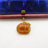 Pair of "Camels" Roman Intaglio Grand Tour Agate Hardstone Cameo Antique c1800