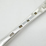 Scottish George III Pair of Sterling Silver Berry Spoons Antique c1790 Edinburgh