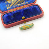 Boulder Opal in 14ct Yellow Gold Brooch Pin Antique Edwardian c1910