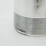 George III Sterling Silver Lined Pattern Christening Mug Antique 1809 London