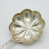George III Sterling Silver Floral Pattern Tea Caddy Spoon Antique 1812 London