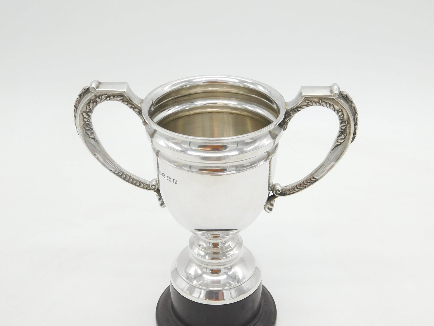 Sterling Silver Two-Handled Sporting Trophy Cup Antique 1930 Birmingham