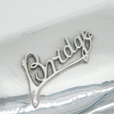 Edwardian Sterling Silver Bridge Playing Card Box Antique 1903 Chester