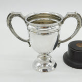 Sterling Silver Two-Handled Sporting Trophy Cup Antique 1930 Birmingham