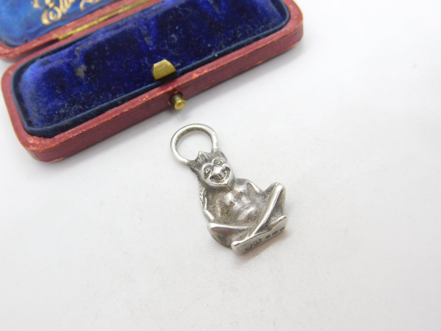 Edwardian Sterling Silver 'Dartmoor Pixie' Charm 1902 Birmingham Antique