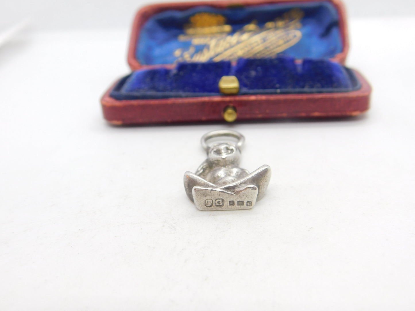 Edwardian Sterling Silver 'Dartmoor Pixie' Charm 1902 Birmingham Antique