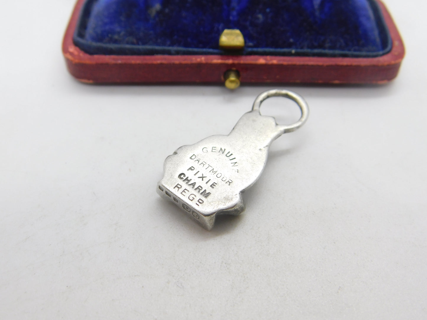 Edwardian Sterling Silver 'Dartmoor Pixie' Charm 1902 Birmingham Antique