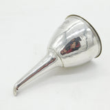 George III Sterling Silver Heraldic Crested Wine Funnel Antique 1795 London