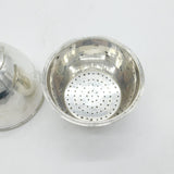 George III Sterling Silver Heraldic Crested Wine Funnel Antique 1795 London