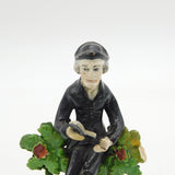 18th Century Scarce Staffordshire 'Dr. Syntax' Bocage Figurine AF Antique c1780