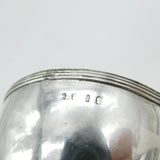 George III Sterling Silver Heraldic Crested Wine Funnel Antique 1795 London