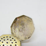 George III Sterling Silver Octagonal Vinaigrette Antique 1800 Birmingham