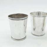 19th Century American Sterling Silver Set of Beakers William Kendrick c1840 (Louisville)