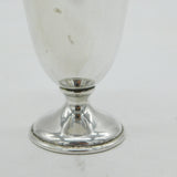 Sterling Silver Fluted Wine Goblet Antique 1936 Birmingham Art Deco