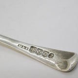 William IV Scottish Sterling Silver Shell Bowl Tea Caddy Spoon Antique 1835 Edinburgh