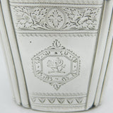 Early Irish George II Sterling Silver Crested Cream Jug Antique 1736 Dublin
