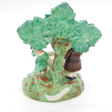 19th Century Staffordshire Tenderness Bocage Figure Group by Walton Antique