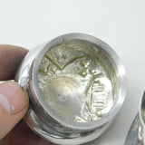 20th Century Burmese Sterling Silver Farm Pattern Cocktail Shaker Antique c1920