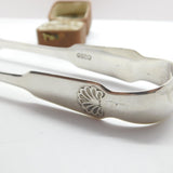 Irish Sterling Silver Kings Pattern Sugar Tongs 1822 Dublin Antique James Brady