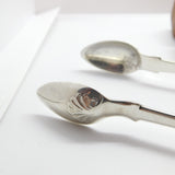 Irish Sterling Silver Kings Pattern Sugar Tongs 1822 Dublin Antique James Brady