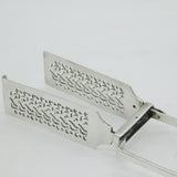George IV Sterling Silver Large Asparagus Tongs Antique 1829 London W. Chawner