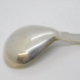 Victorian Sterling Silver Kings Pattern Tea Caddy Spoon Antique 1845 Birmingham