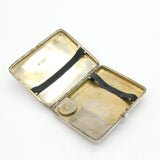 Edwardian Sterling Silver Combination Cigarette & Vesta Case Antique 1903 London