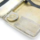 Edwardian Sterling Silver Combination Cigarette & Vesta Case Antique 1903 London