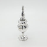 Hazorfim Judaica Sterling Silver Fluted Pattern Spice Besamim Vintage c1970