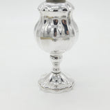 Hazorfim Judaica Sterling Silver Fluted Pattern Spice Besamim Vintage c1970