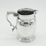 George III Sterling Silver Water Jug Antique 1770 London William Grundy