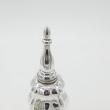 Hazorfim Judaica Sterling Silver Fluted Pattern Spice Besamim Vintage c1970