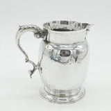 George III Sterling Silver Water Jug Antique 1770 London William Grundy
