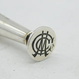 Sampson Mordan Edwardian Sterling Silver Cricket Interest MCC Desk Seal Antique
