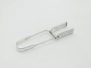 Georgian Sterling Silver Asparagus Tongs 1835 London J & A Savory Antique