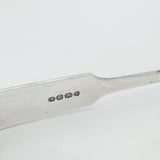 Georgian Sterling Silver Asparagus Tongs 1835 London J & A Savory Antique